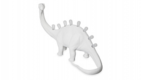 Настольная лампа Seletti Бронтозавр USB 49х17 h31 см, смола
