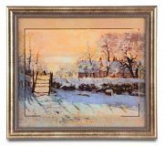 Картина Зимний пейзаж 60*52,5см MONET