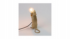 Настольная лампа Seletti Мышь стоит USB 6x13 см, h14 см
