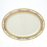 Блюдо овальное Falkenporzellan Cream Gold 36 см