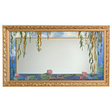Зеркало Лилии 84*48см MONET
