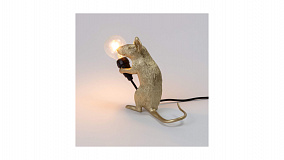 Настольная лампа Seletti Мышь сидит USB 5x15 см, h12,5 см