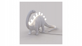 Настольная лампа Seletti Бронтозавр USB 49х17 h31 см, смола
